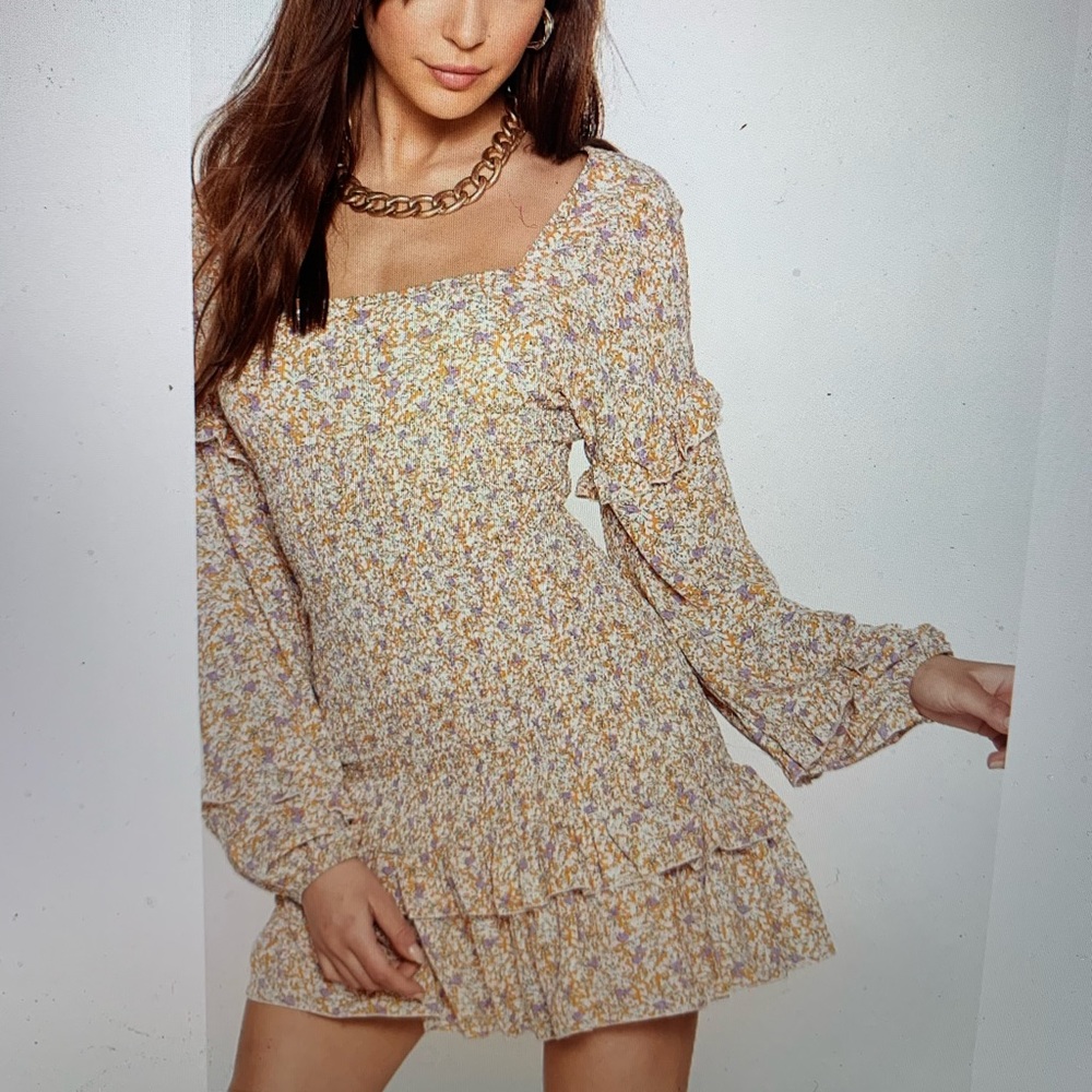 Nasty gal long sleeve dress